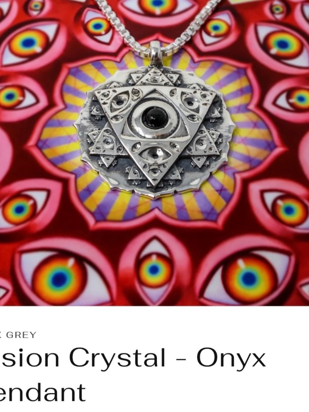 Vision Pendant (worn by a member)